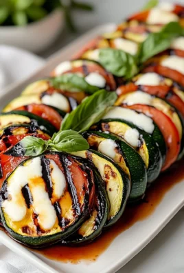 Blissful Grilled Zucchini Caprese
