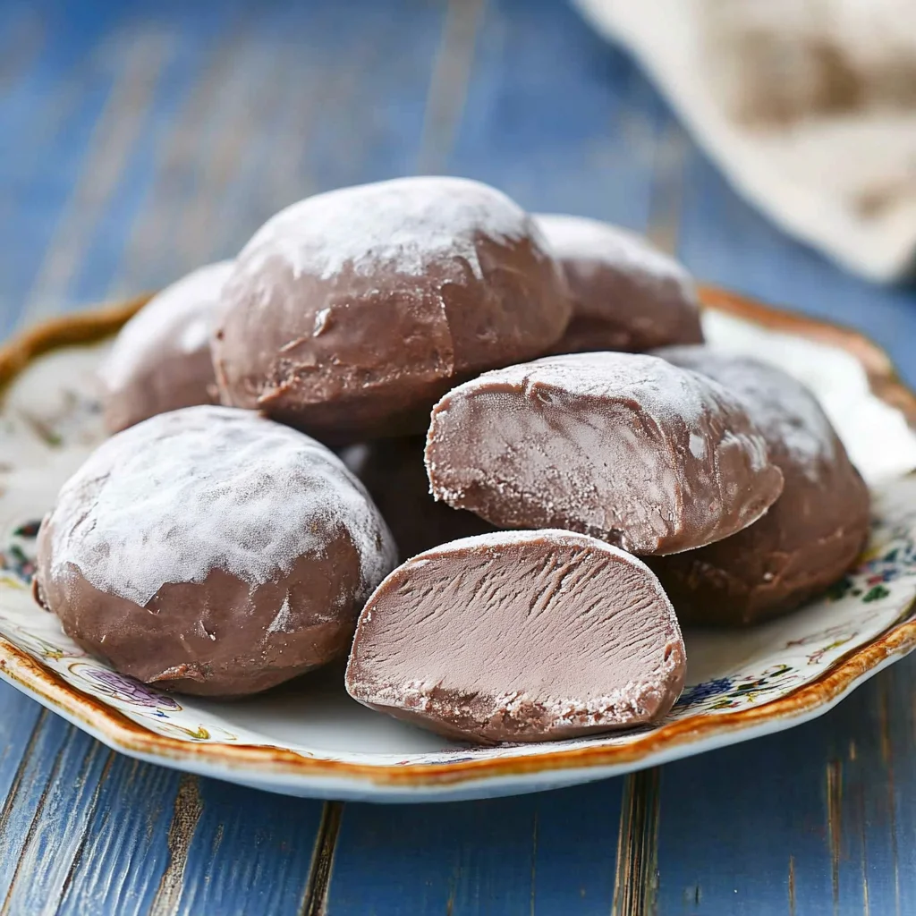 Chocolate Mochi Ice Cream
