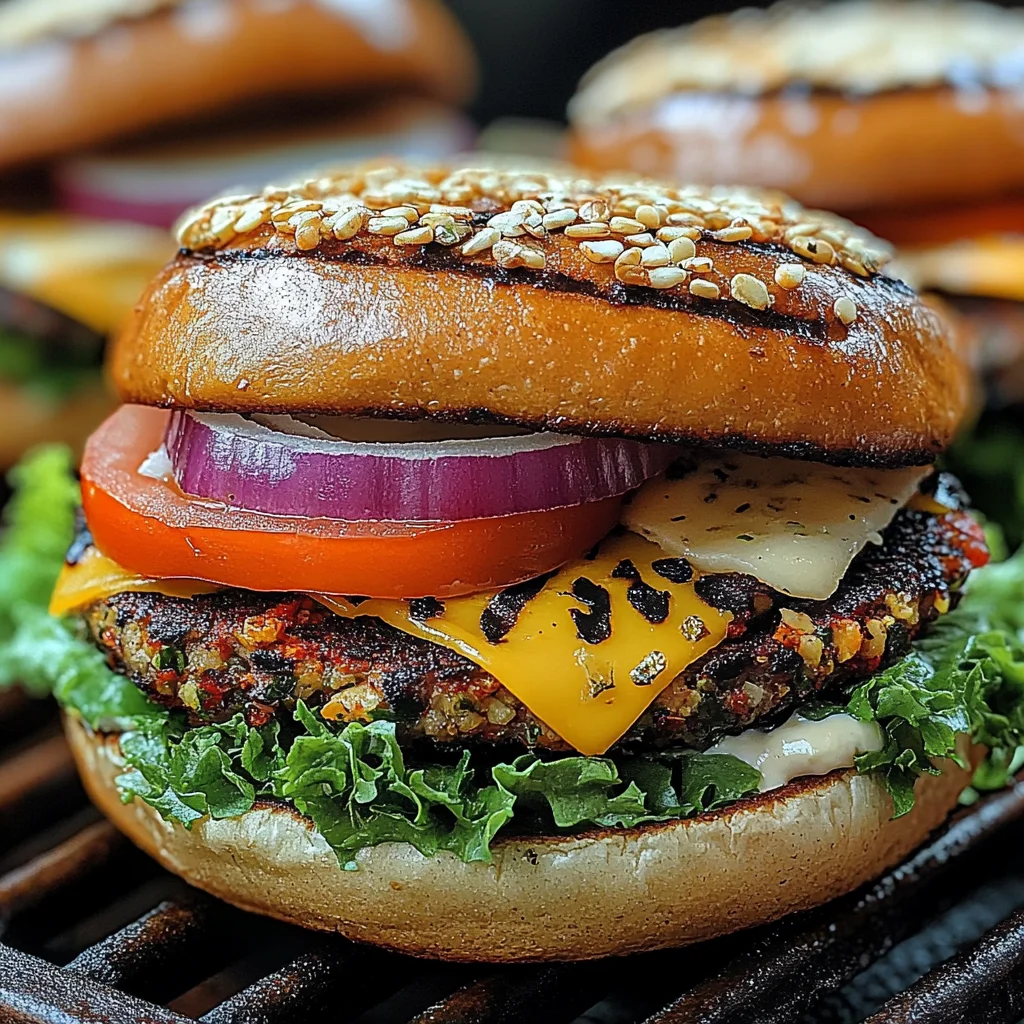 Easiest-Ever Grilled Veggie Burgers