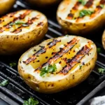Grilled Baked Potatoes