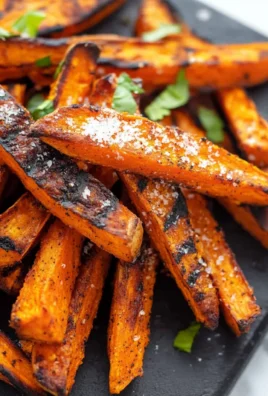 Grilled Sweet Potato Fries