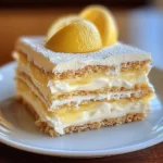 Lemon Icebox Cake (No-Bake)