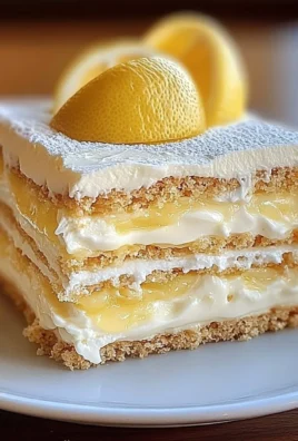 Lemon Icebox Cake (No-Bake)