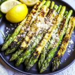 Lemon Parmesan Grilled Asparagus