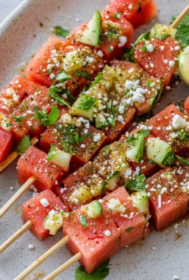 Watermelon Tajin Skewers
