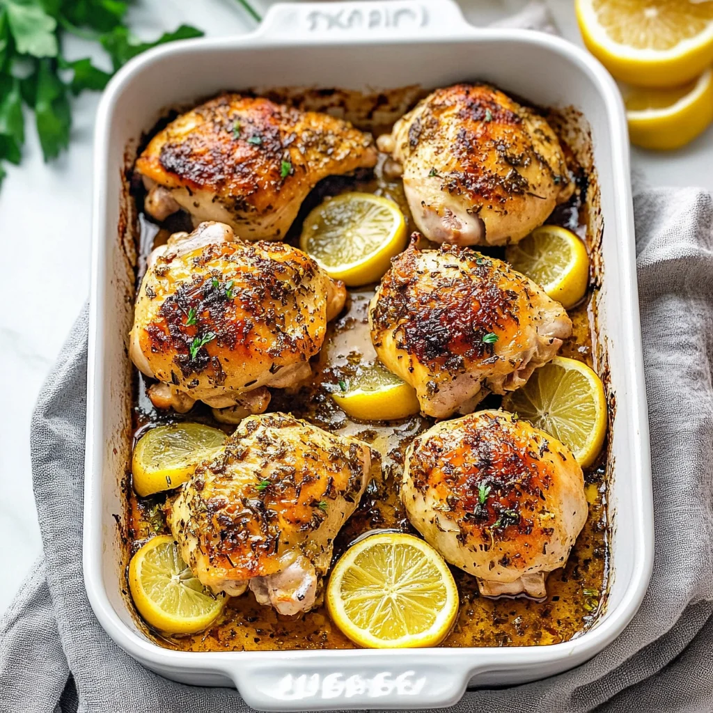 Baked Lemon Chicken