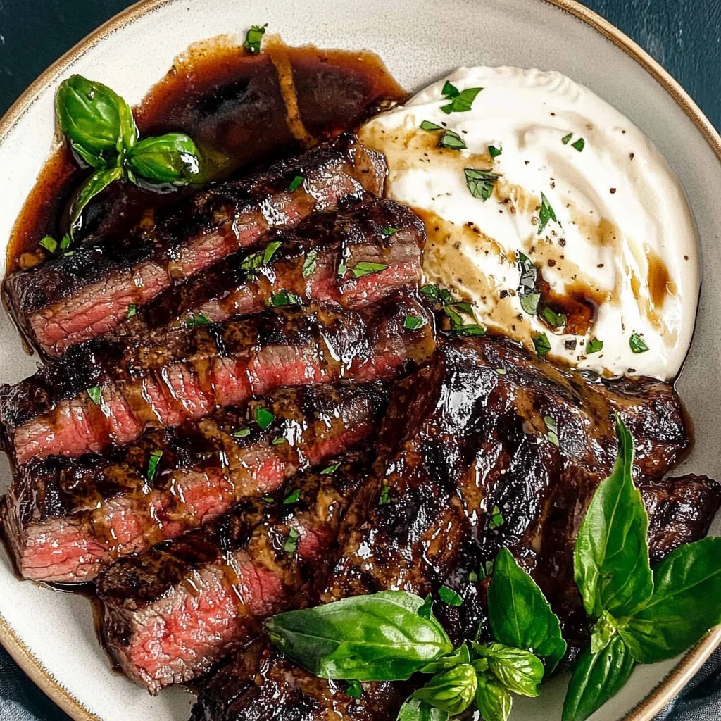 Balsamic Flank Steak