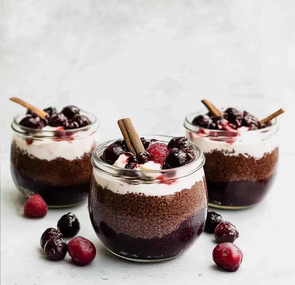 Black Forest Chia Pudding