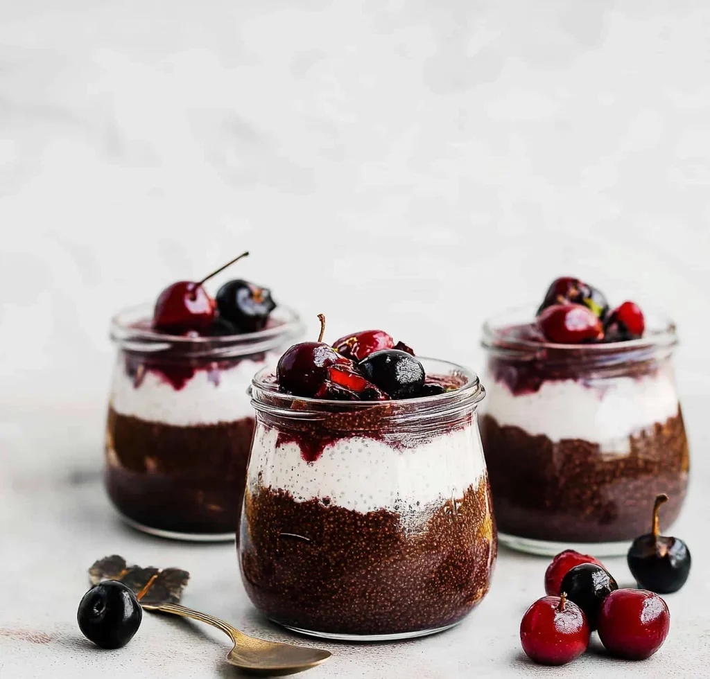 Black Forest Chia Pudding