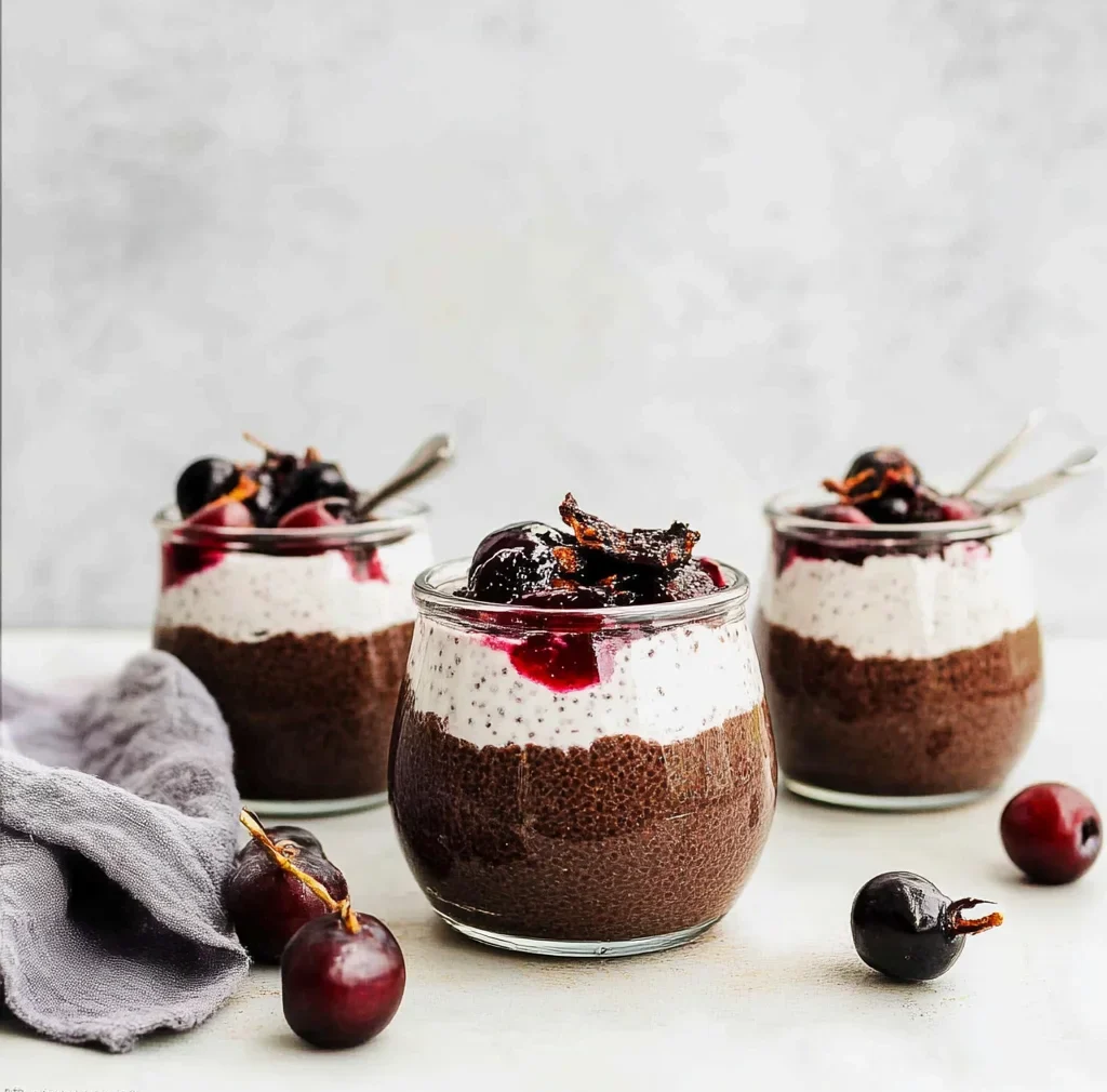 Black Forest Chia Pudding