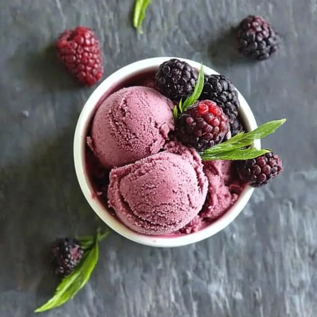 Black Raspberry Sorbet