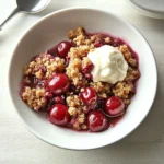 Cherry Crisp Recipe
