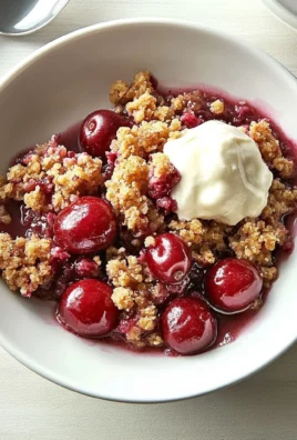 Cherry Crisp Recipe