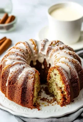 Cinnamon Swirl Zucchini Bundt Cake