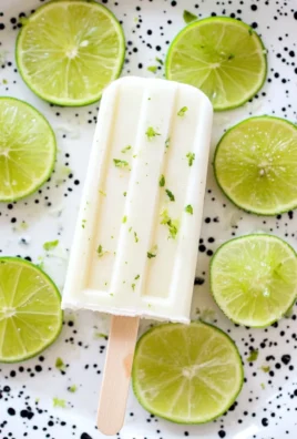 Coconut Lime Popsicles