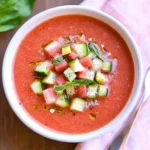 Easy Watermelon Gazpacho Recipe