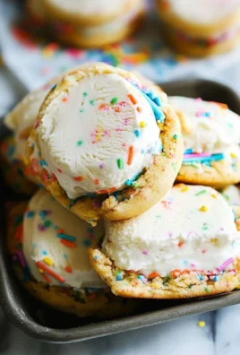 Funfetti Ice Cream Sandwiches