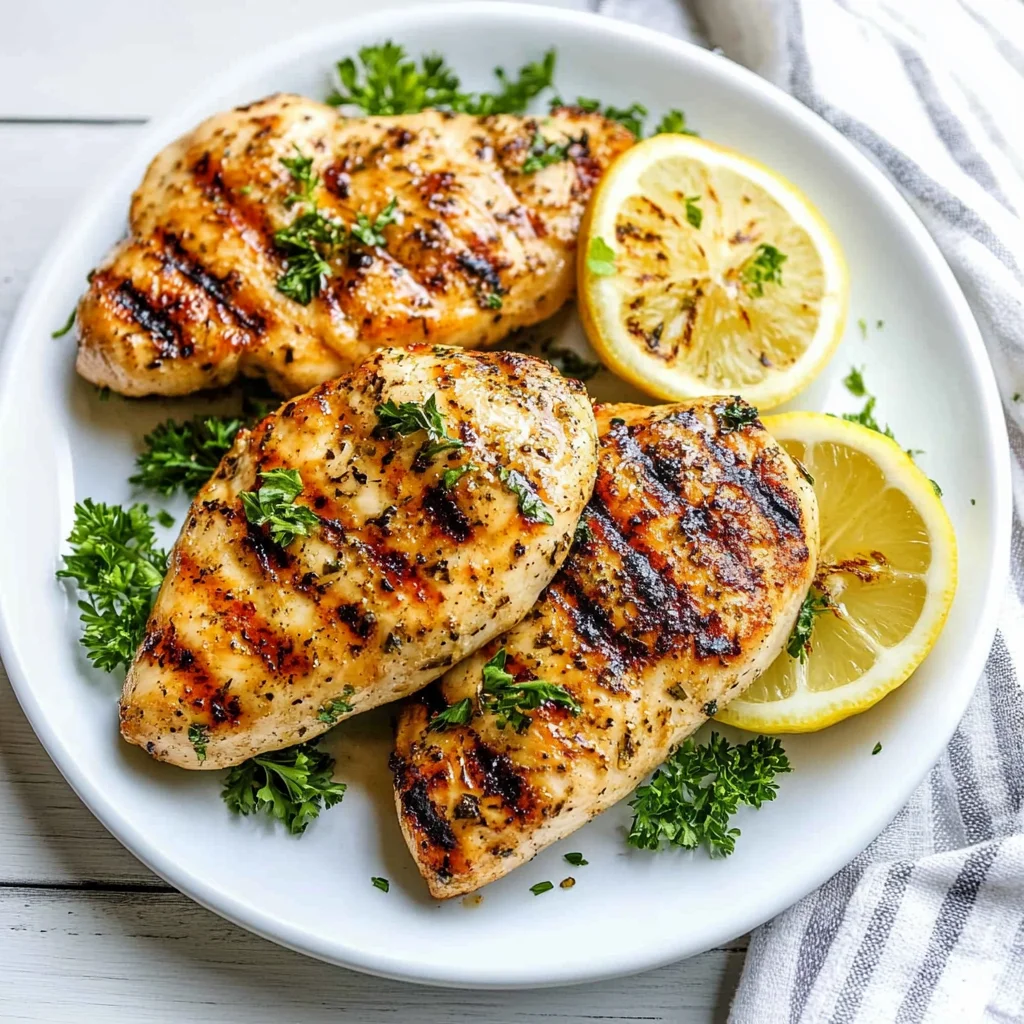 Grilled Lemon Chicken