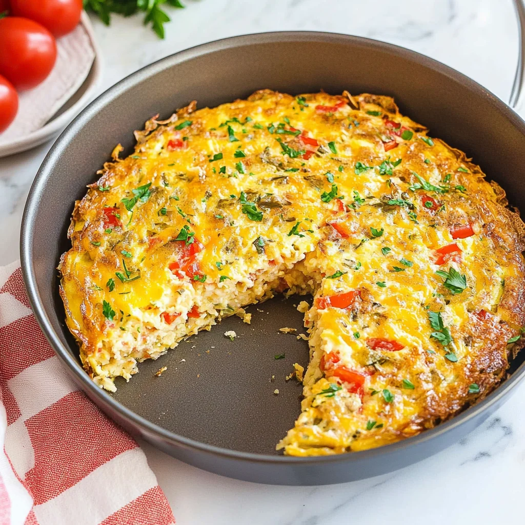Hash Brown Frittata