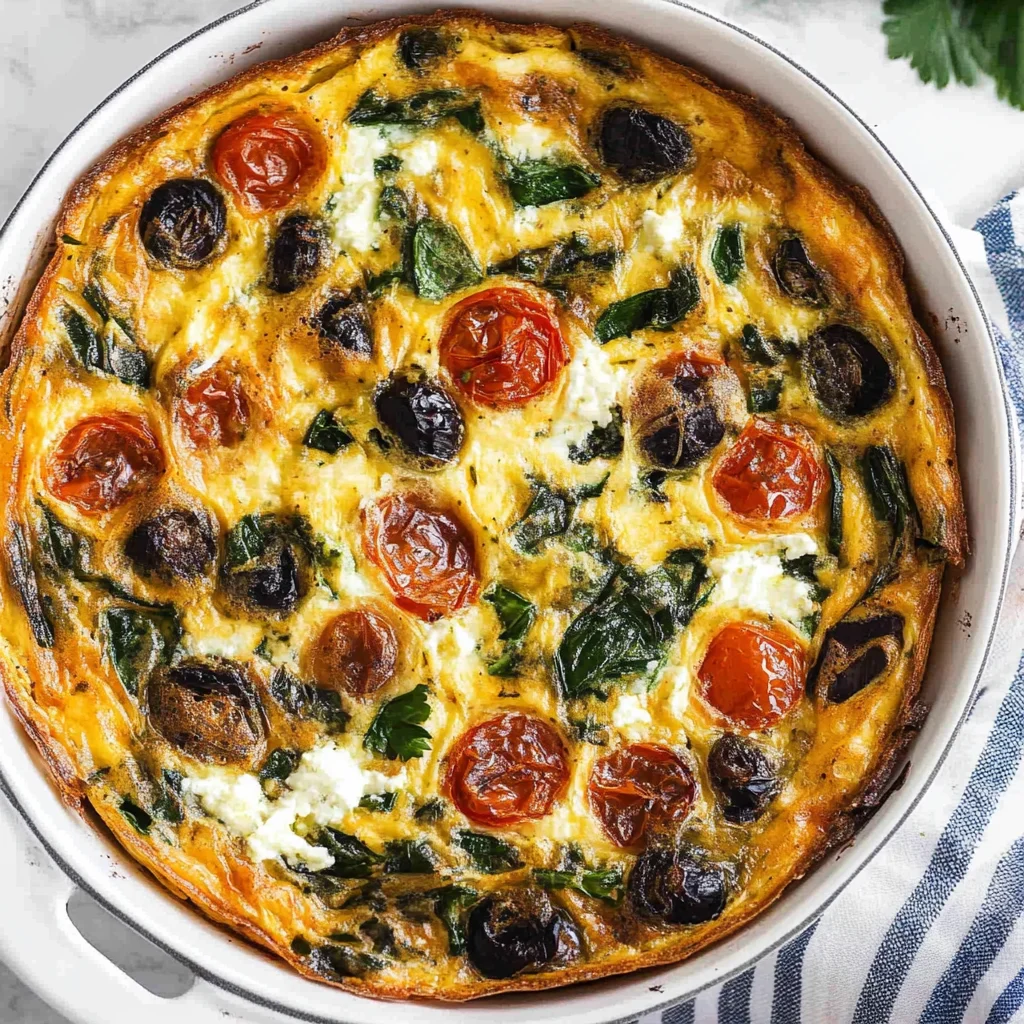 Mediterranean Frittata