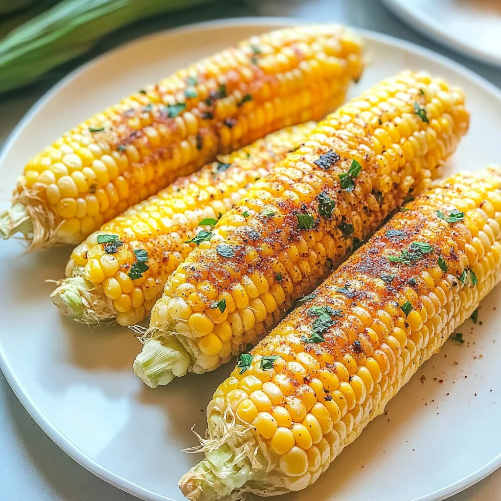 Oven-Roasted Corn on the Cob