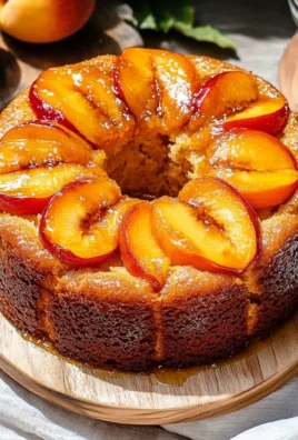 Peach Cobbler Pound Cake