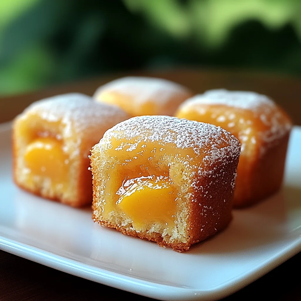 Peach Cobbler Pound Cake Twinkies