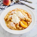 Peach Dump Cake