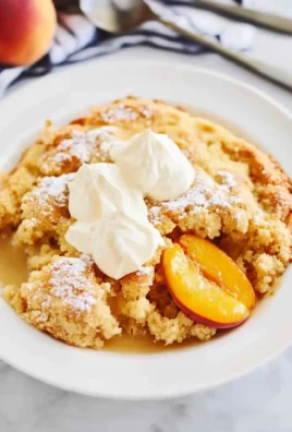 Peach Dump Cake