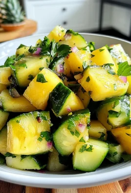 Pineapple Cucumber Salad