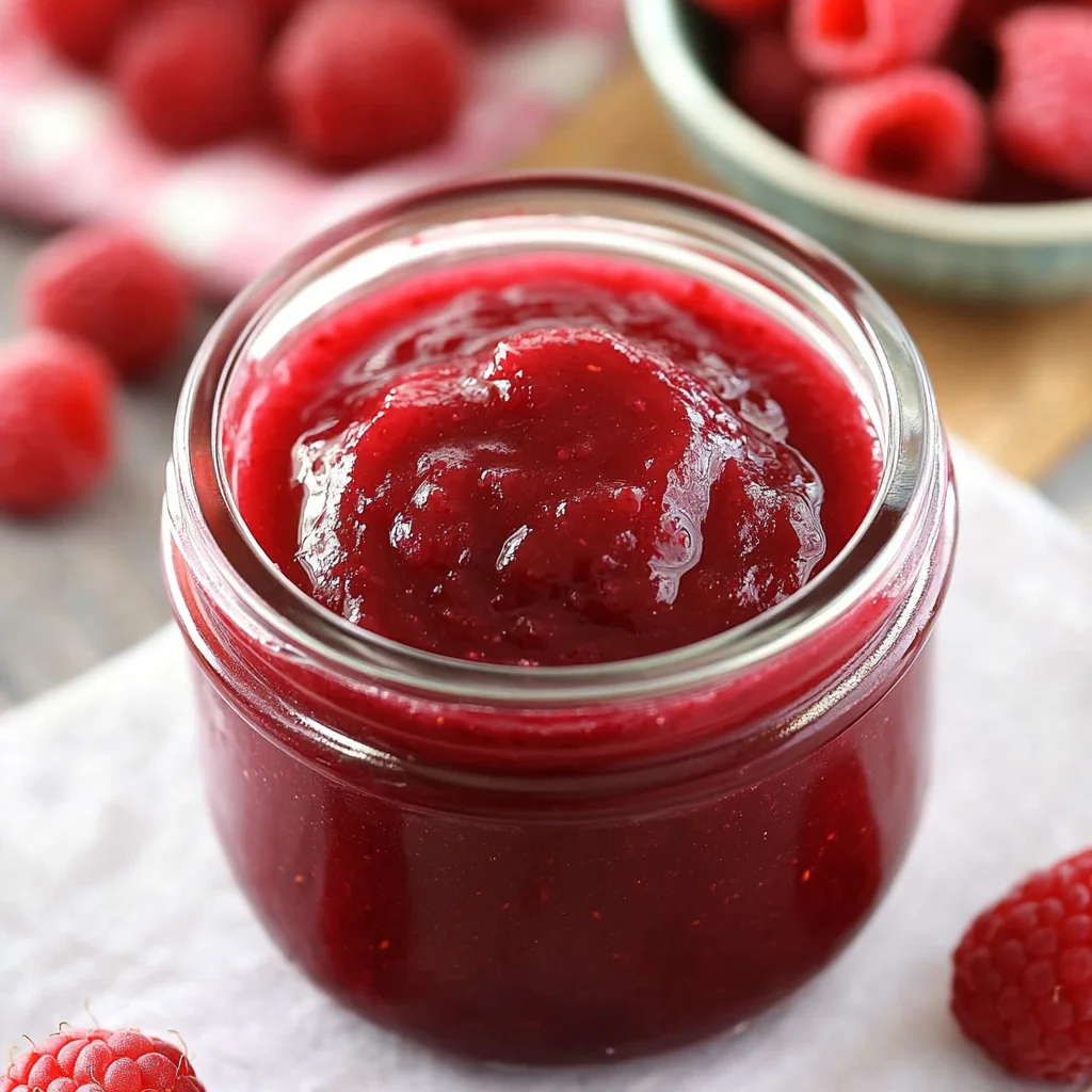 Raspberry Sauce Recipe