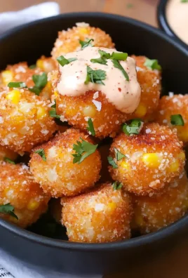 Savory Street Corn Nuggets