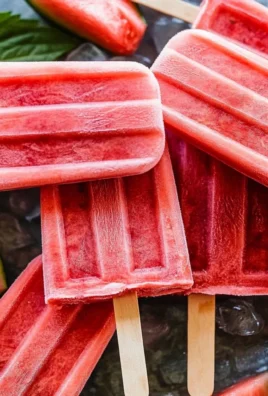 Watermelon Popsicles
