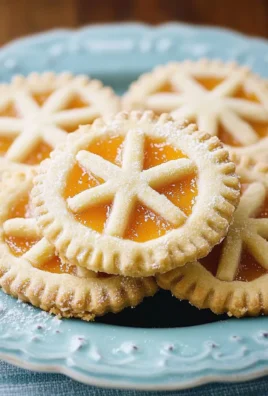 Apricot Sugar Cookie Pies
