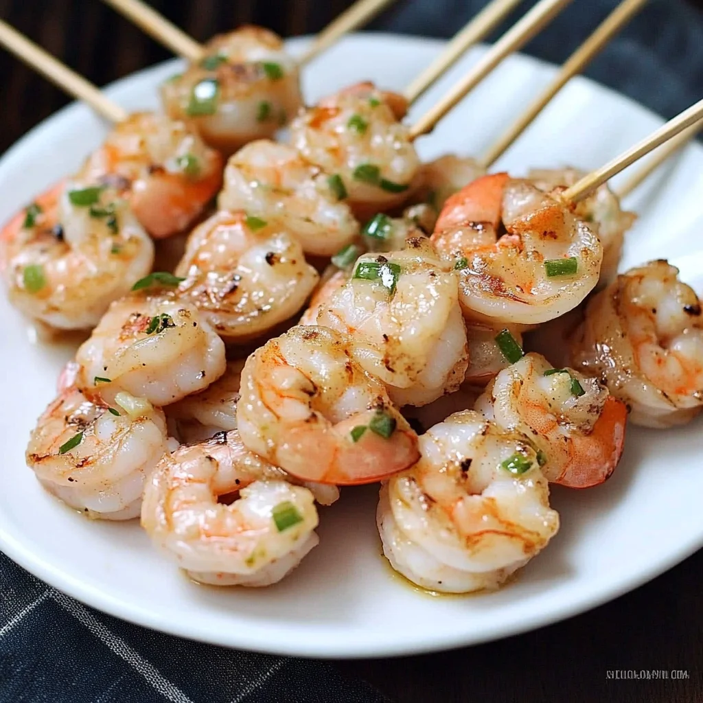 Bangin' Grilled Shrimp Skewers
