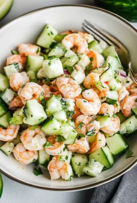 Cucumber Shrimp Salad