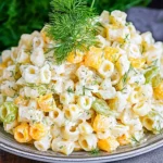 Dill Pickle Pasta Salad