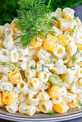 Dill Pickle Pasta Salad