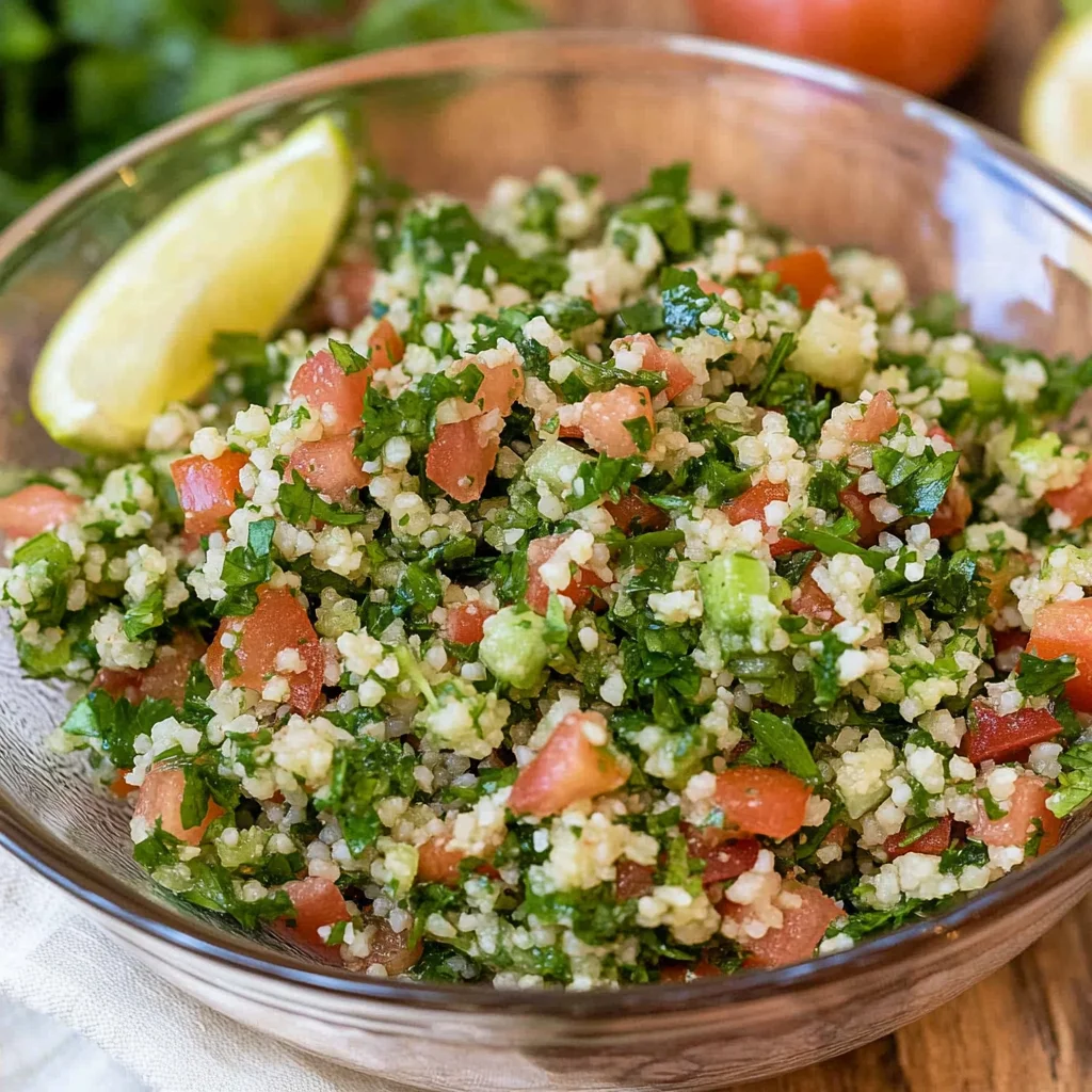 Easy Homemade Tabbouleh (tabouli)