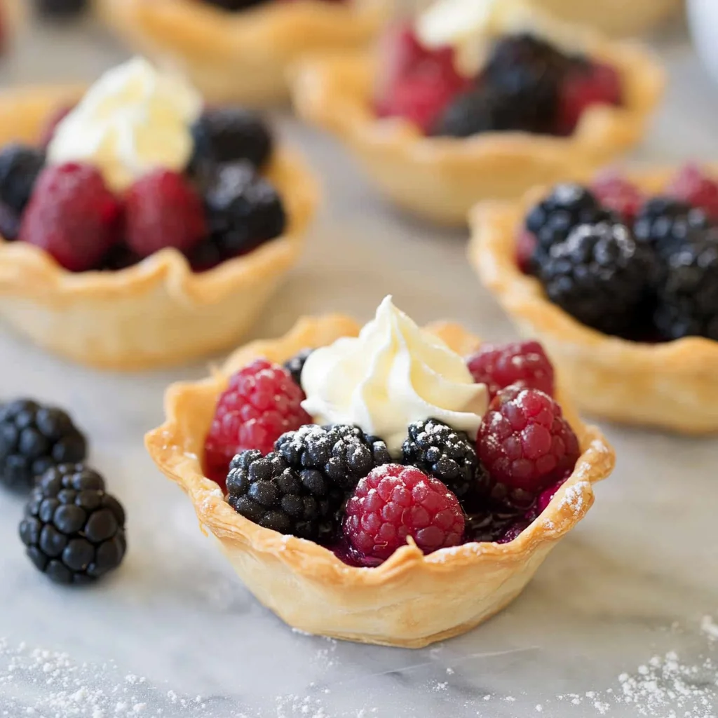 Easy Lemon Berry Tarts Recipe