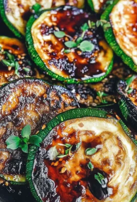 Easy Skillet Zucchini Recipe with Balsamic Reduction