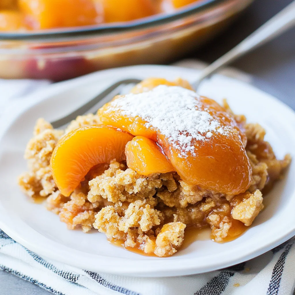 Fresh Apricot Crisp