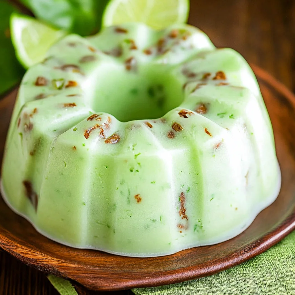 Frozen Creamy Lime Jello Recipe