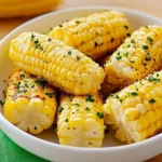 Garlic-Herb Butter Roasted Corn