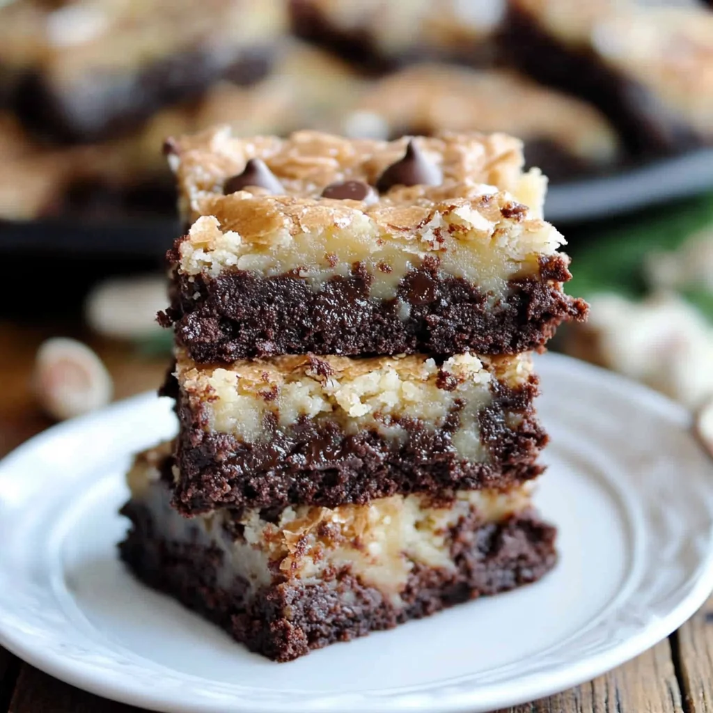 German Chocolate Brownies