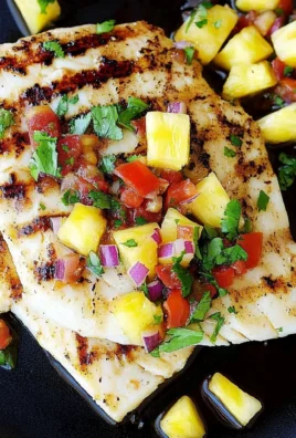Grilled Mahi Mahi with Pineapple Salsa