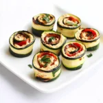Grilled Zucchini Hummus Roll-Ups Recipe