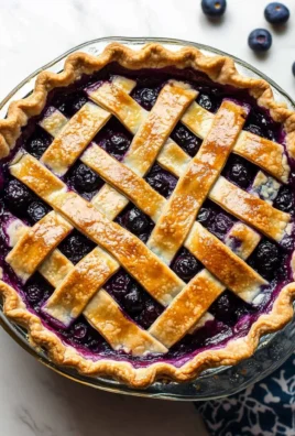 Homemade Blueberry Pie