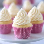 Moist Vanilla Cupcakes