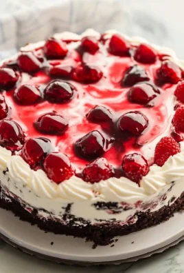 No Bake Black Forest Icebox Cake